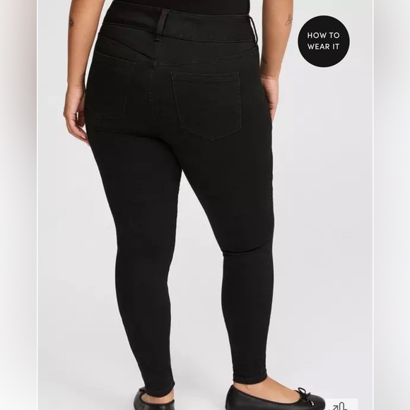 Torrid Black High Rise Women Jeans - Picture 4 of 7